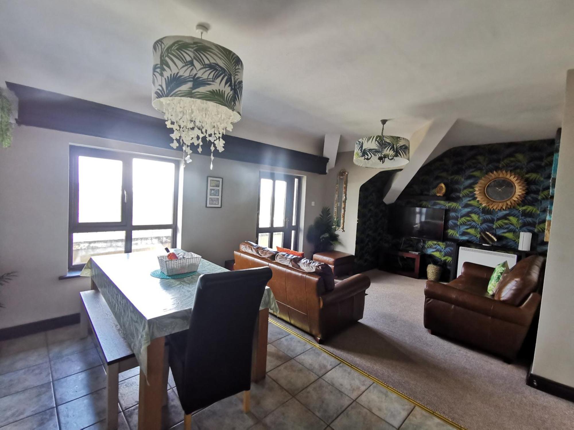Palm Cove Bundoran Luxurious Sea View Balcony Free Wifi Netflix Sleeps 5 Apartment Bagian luar foto
